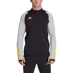 Bluza męska adidas Tiro 23 Competition Training Top czarno-szara HU1307 60235-283 cena un informācija | Vīriešu jakas | 220.lv