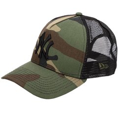 czapka z daszkiem męska New Era New York Yankees Clean Camo Trucker Cap 11579473 60477-252 цена и информация | Мужские шарфы, шапки, перчатки | 220.lv