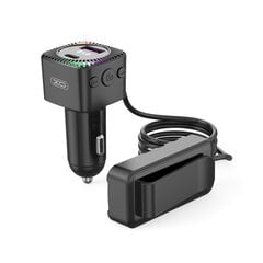 XO transmiter FM BCC13 Bluetooth MP3 car charger 6,2A black cena un informācija | FM Modulatori | 220.lv