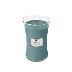 WoodWick Aromatizētas sveces vāze Evergreen Cashmere 609,5 g cena un informācija | Sveces un svečturi | 220.lv