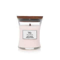 WoodWick Kvapiųjų žvakių vaza "Sheer Tuberose" 275 g цена и информация | Подсвечники, свечи | 220.lv