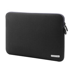 Laptop Sleeve Lention 14"|15" (black) PCB-B395-GRY цена и информация | Куинн | 220.lv