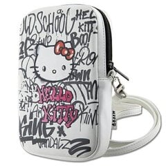 Hello Kitty Torebka HKPBPDGPHE biały|white Graffiti Kitty Head HKPBPDGPHE цена и информация | Женские сумки | 220.lv