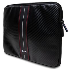 BMW Sleeve BMCS16COMSCAKR 16" czarny|black Carbon Red Stripes BMCS16COMSCAKR цена и информация | Женские сумки | 220.lv