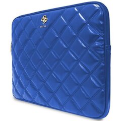 Guess Sleeve GUCS14ZPSQSSGB 14" niebieski|blue Quilted 4G GUCS14ZPSQSSGB цена и информация | Женские сумки | 220.lv