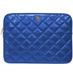 Guess Sleeve GUCS14ZPSQSSGB 14" niebieski|blue Quilted 4G GUCS14ZPSQSSGB цена и информация | Женские сумки | 220.lv