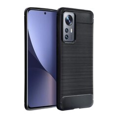 CARBON Case for XIAOMI Redmi A3 4G black cena un informācija | Auto piederumi | 220.lv