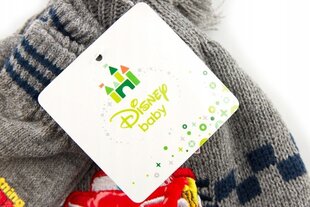 Disney Baby Cars bērnu komplekts, ziemas cepure un cimdi cena un informācija | Sieviešu cepures | 220.lv