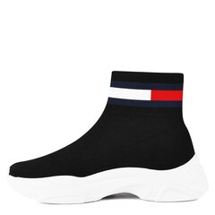 Sieviešu apavi Tommy Jeans Flat Sock Boot kedas cena un informācija | Sporta apavi sievietēm | 220.lv