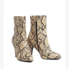 Tommy Hilfiger sieviešu Snake Print Bootie augstpapēžu puszābaki цена и информация | Женские сапоги | 220.lv