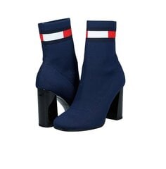 Sieviešu Tommy Jeans Sock Helled Boot augstpapēžu puszābaki цена и информация | Женские сапоги | 220.lv