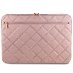 Guess Sleeve GUCS16ZPSQSSGP 16" różowy|pink Quilted 4G GUCS16ZPSQSSGP цена и информация | Женские сумки | 220.lv