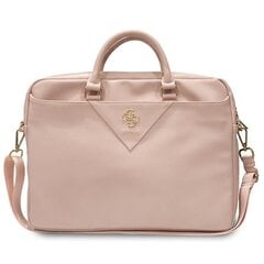 Guess Torba GUCB15ZPGSTEGP 16" różowy|pink Triangle 4G GUCB15ZPGSTEGP цена и информация | Женские сумки | 220.lv