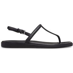 Sieviešu sandales Crocs™ Miami Thong 308157, melnas cena un informācija | Sieviešu sandales | 220.lv