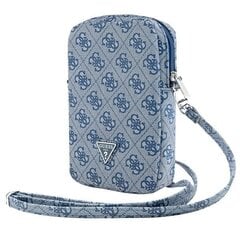 Guess Torebka GUWBZP4GFTSB niebieski|blue Zip 4G Triangle GUWBZP4GFTSB цена и информация | Женские сумки | 220.lv