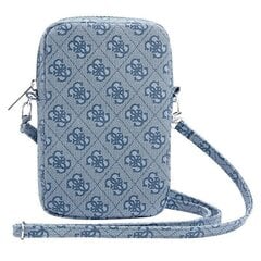 Guess Torebka GUWBZP4GFTSB niebieski|blue Zip 4G Triangle GUWBZP4GFTSB cena un informācija | Sieviešu somas | 220.lv