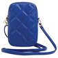 Guess Torebka GUWBZPSQSSGB niebieski|blue Zip Quilted 4G GUWBZPSQSSGB cena un informācija | Sieviešu somas | 220.lv