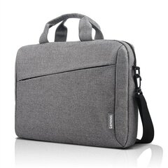 Lenovo Casual Toploader T210 notebook case 39.6 cm (15.6") Toploader bag Grey GX40Q17231 cena un informācija | Sieviešu somas | 220.lv