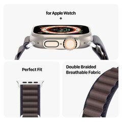 Dux Ducis GS Apple Watch 42/44/45/49mm цена и информация | Аксессуары для смарт-часов и браслетов | 220.lv