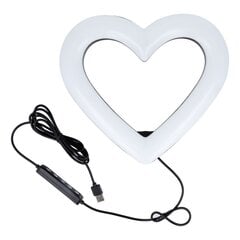 Led Ring/Heart Stream JM26-10 цена и информация | Осветительное оборудование для фотосъемок | 220.lv