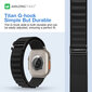 Amazing Thing Band Titan Sport Band TSP49BK Apple Watch 49/45 melns цена и информация | Viedpulksteņu un viedo aproču aksesuāri | 220.lv