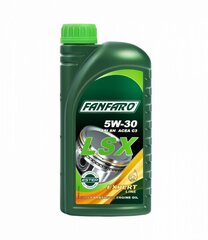 Fanfaro 6701 LSX 5W-30 API SN sintētiskā eļļa, 1L cena un informācija | Motoreļļas | 220.lv