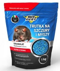 Inde pelēm un žurkām No-Pest, 1 kg cena un informācija | Dzīvnieku atbaidīšanas līdzekļi | 220.lv