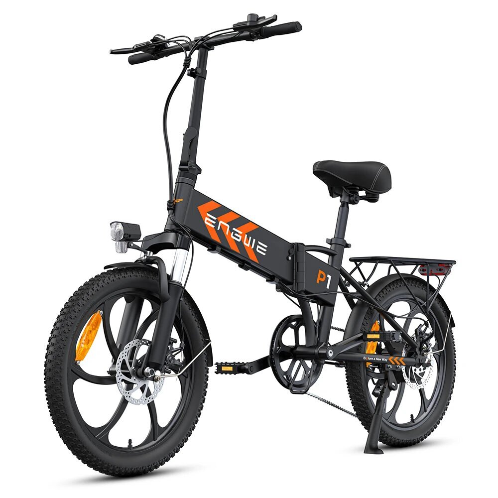 Elektriskais velosipēds Engwe P1, 20", balts цена и информация | Elektrovelosipēdi | 220.lv