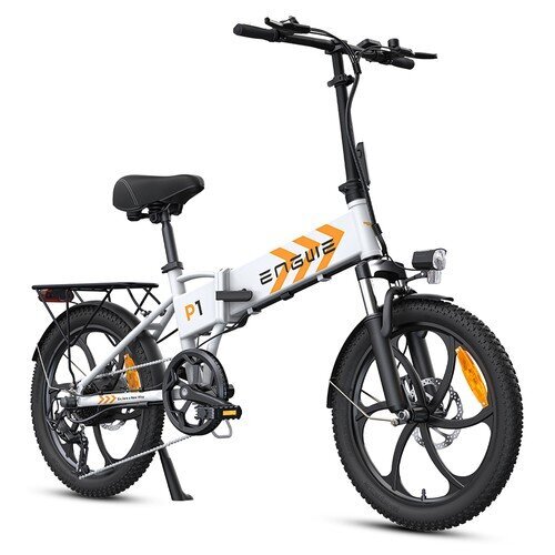 Elektriskais velosipēds Engwe P1, 20", balts цена и информация | Elektrovelosipēdi | 220.lv