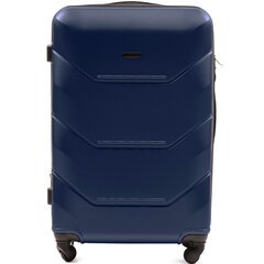 Большой чемодан Мичиган, темно-синий цена и информация | Чемоданы, дорожные сумки | 220.lv