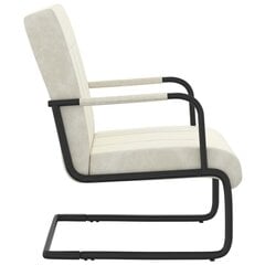 Konsoles krēsls, krēmbalts cena un informācija | Atpūtas krēsli | 220.lv