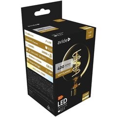 Avide LED spuldze 4.5W E27 G80 Soft Filament cena un informācija | Spuldzes | 220.lv