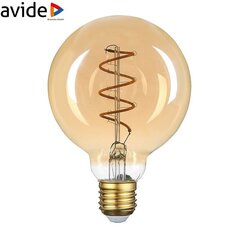 Avide LED spuldze 4.5W E27 G80 Soft Filament cena un informācija | Spuldzes | 220.lv