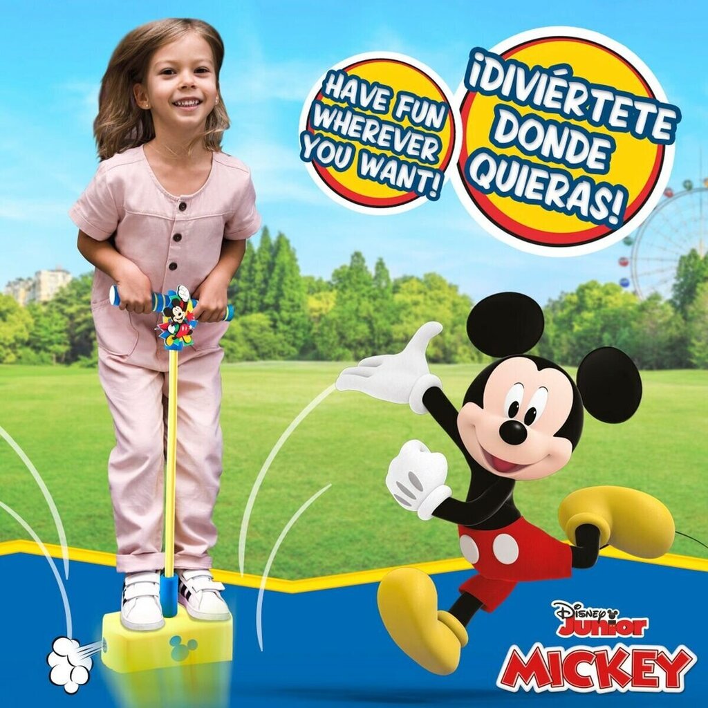 Pogo lecamais Mickey Mouse 3D, dzeltens цена и информация | Spēles brīvā dabā | 220.lv