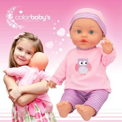 Mazulis lelle Colorbaby, 24 x 42 x 11 cm цена и информация | Игрушки для девочек | 220.lv