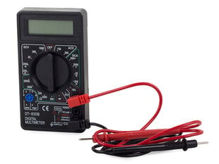 Elektroniskais digitālais LCD multimetrs cena un informācija | Rokas instrumenti | 220.lv