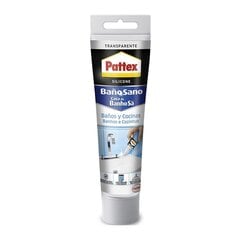 Силикон Pattex 1974408 50 ml Прозрачный цена и информация | Изоляционные материалы | 220.lv