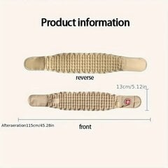Поддерживающий пояс Deal, песочный цена и информация | Ортезы и бандажи | 220.lv