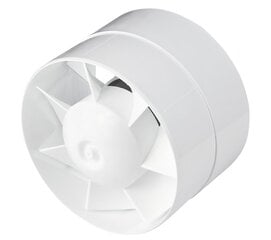 Kanāla ventilators Awenta WKA 125, 125mm, balts cena un informācija | Ventilatori vannas istabai | 220.lv