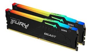 Kingston Fury Beast RGB (KF560C30BBEAK2-32) цена и информация | Оперативная память (RAM) | 220.lv