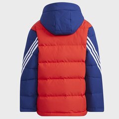 Куртка Adidas CB Down красно-синяя 140 см MJ H45040 140CM цена и информация | Куртки для мальчиков | 220.lv