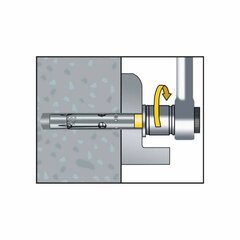 Коробка для винтов CELO 8 x 60 mm 30 штук ОцинкованнЫЙ цена и информация | Механические инструменты | 220.lv