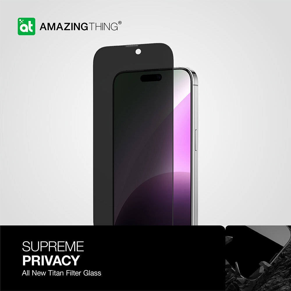 Amazing Thing Titan Privacy Glass cena un informācija | Ekrāna aizsargstikli | 220.lv