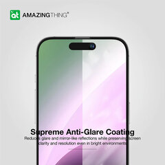 Закаленное стекло Amazing Thing Titan Privacy Glass IP156.7PRCFGLA для Iphone 15 Pro Max цена и информация | Защитные пленки для телефонов | 220.lv