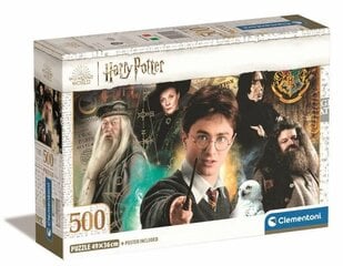 Puzle Clementoni Compact HarryPotter, 35534, 500 d. cena un informācija | Puzles, 3D puzles | 220.lv