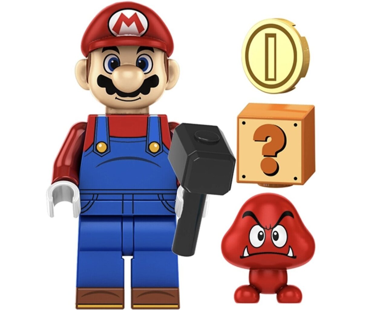 Konstruktors Super Mario figūriņa HeroBricks, 5 cm cena un informācija | Konstruktori | 220.lv