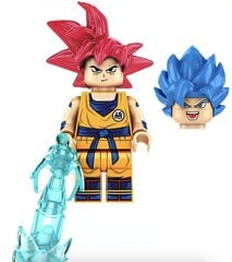 Konstruktors Dragon Ball Son Goku figūra HeroBricks, 5 cm cena un informācija | Konstruktori | 220.lv