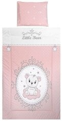 Lorelli детский комплект постельного белья Little Bear Pink, 140x95, 5 частей цена и информация | Детское постельное бельё | 220.lv