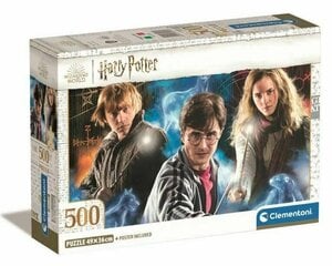 Puzle Clementoni Compact HarryPotter 35535, 500 d. cena un informācija | Puzles, 3D puzles | 220.lv