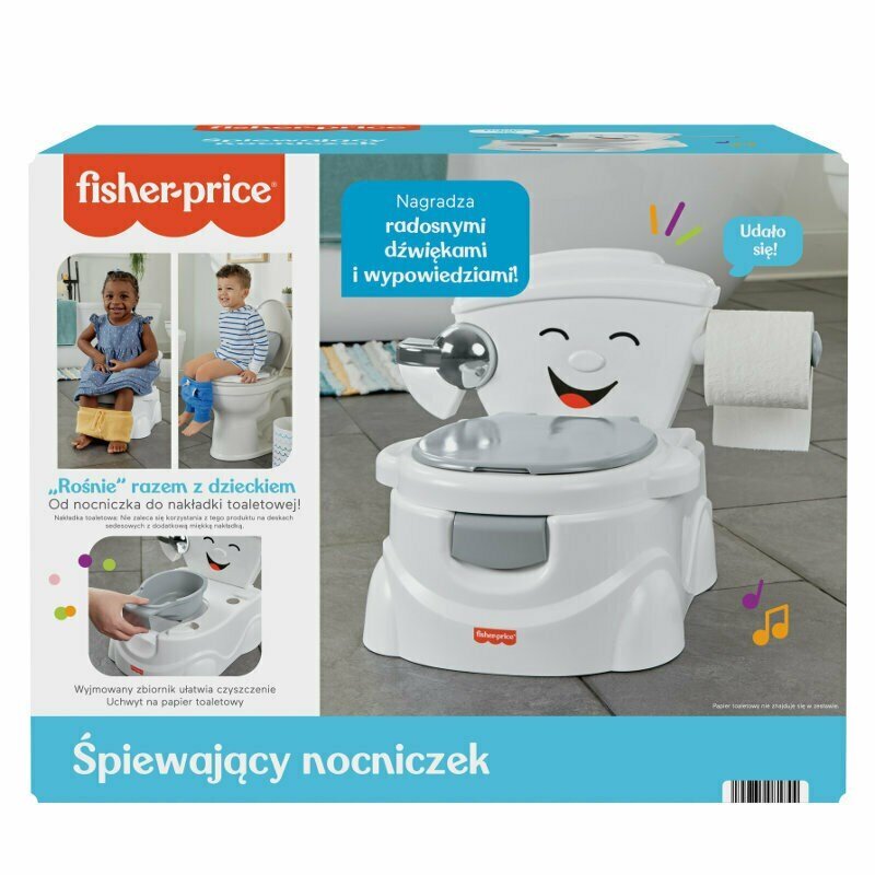 Muzikālais naktspodiņš Fisher Price cena un informācija | Bērnu podiņi | 220.lv